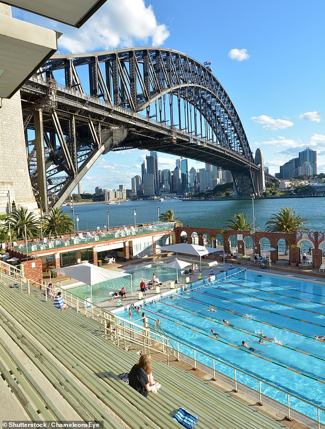 North Sydney Council could soon launch legal proceedings against architects over delays and budget blowouts at a renovation project to renovate North Sydney's historic Olympic pool (pictured)